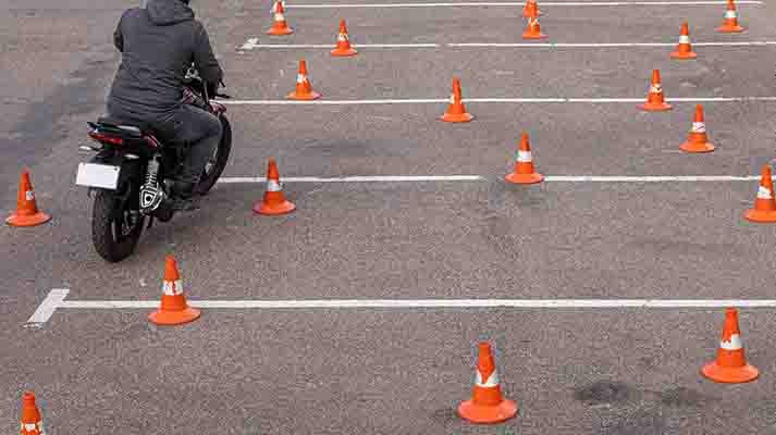 Motorcycle Training at Arohi Motor Driving School