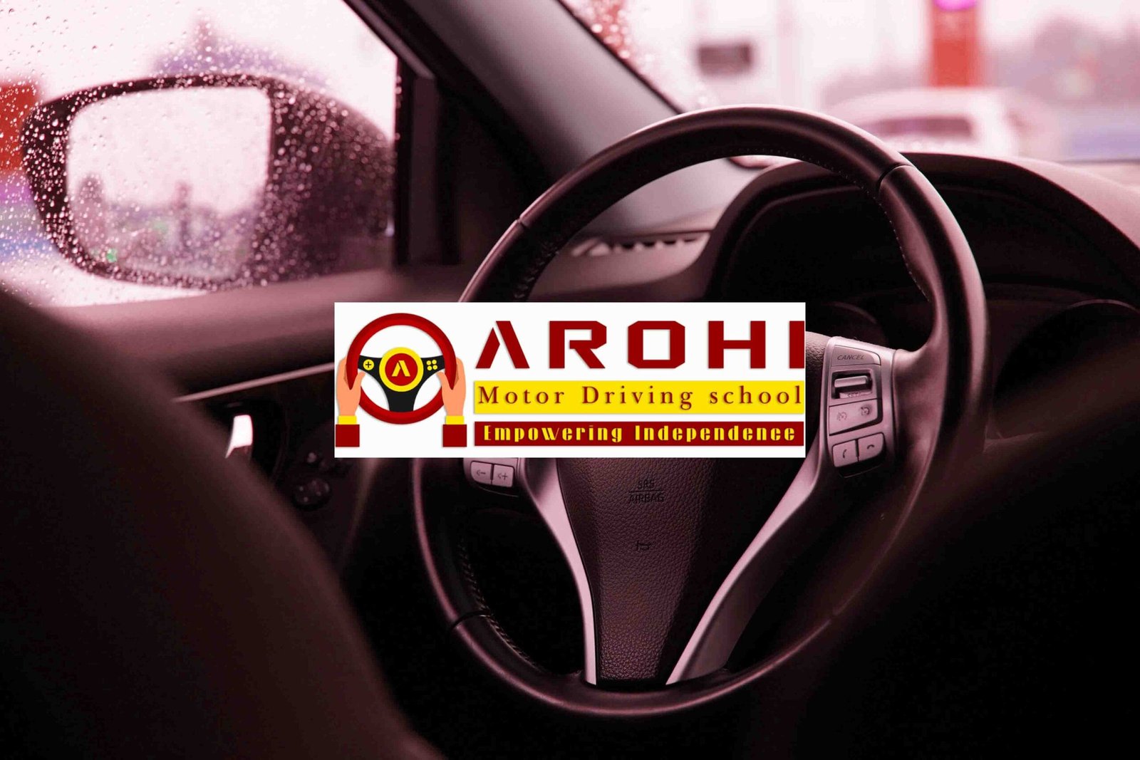 Arohi Motor Driving Training School new office in Guwahati offering two-wheeler and four-wheeler driving training services.